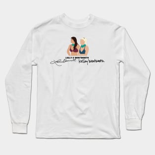 Lolly & Wentworth Graphic 1 Signature Crew neck (black lettering) Long Sleeve T-Shirt